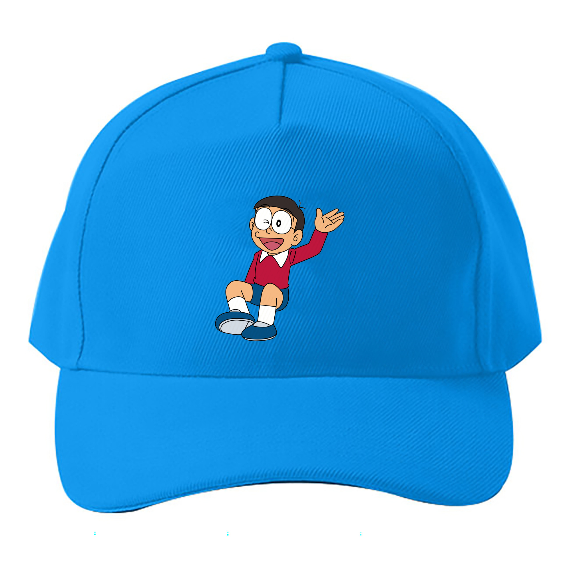 （画像用） ドラえもん 野比 のび太 Doraemon Nobita Nobi ベースボールキャップ 綿100％ 男女兼用 帽子 スポーツ